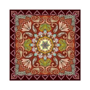 Pañuelo Cuadrado Personalizado con Logotipo, Estilo Hip Hop, Unisex, para Motocicleta, Estampado Completo, Económico, para Verano - Product Image 1