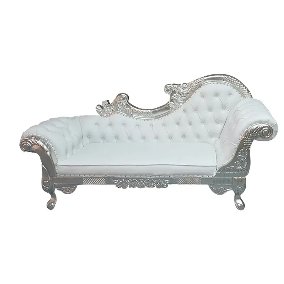 Роскошная королевская Аренда Свадебная мебель Золотая свадебная принцесса трон стул диван для взрослых