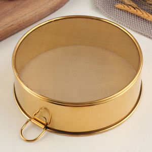 Riutilizzabile <span class=keywords><strong>in</strong></span> <span class=keywords><strong>acciaio</strong></span> inox <span class=keywords><strong>setaccio</strong></span> <span class=keywords><strong>farina</strong></span> 40 Mesh 60 Ultra-fine strumento di cottura portatile filtro grano <span class=keywords><strong>setaccio</strong></span> circolare - Product Image 2