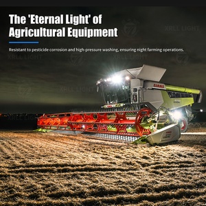 Lámpara de Trabajo LED para Camiones, Tractores y Excavadoras, Resistente a Temperaturas Extremas, con Enchufe IP69K - Product Image 3