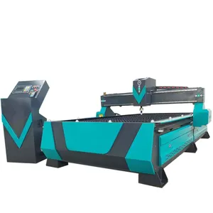 Mesin pemotong CNC Desktop Plasma fabrikasi logam untuk mesin pemotong pelat besi harga