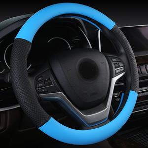 Plusieurs options de couleurs pour vous Universal Fit 15 "Microfibre en cuir gaufré pour <span class=keywords><strong>volant</strong></span> de voiture - Product Image 2