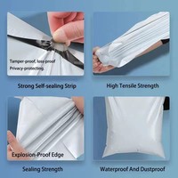 Enveloppes en polyéthylène personnalisées, auto-adhésives, grands sacs d'expédition pour vêtements, sacs d'expédition