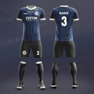 Meistverkaufte Maßgefertigte 2526 - Feuchtigkeitsableitende Kurzarm-Nationalmannschaft Club Fußballtrikots für Erwachsene und Kinder - Product Image 1