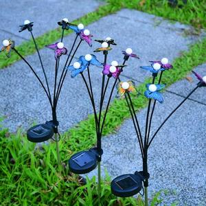 Lampada Solare da Giardino Boyid IP65 Impermeabile, Luce Bianca Calda a Forma di Farfalla, Illuminazione Decorativa per Esterni, CRI 80, 6 Ore - Product Image 3