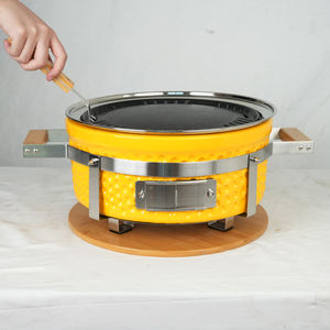 Parrilla Hibachi Mini de Cerámica Premium Auplex, Portátil, Impermeable, Barbacoa Japonesa Yakitori, <span class=keywords><strong>Asador</strong></span> para Exteriores - Product Image 1