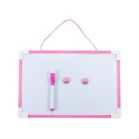 Mini tableau blanc effaçable avec marqueur couleur de taille personnalisée adapté à l'école maison babillard étudiant enfant planche à dessin