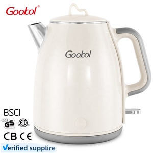 Bollitore da Cucina in Plastica con Controllo della Temperatura, <span class=keywords><strong>Samovar</strong></span> con Isolamento Termico, <span class=keywords><strong>Teiera</strong></span> con Funzione di Mantenimento del Calore per Uso Domestico e All'aperto - Product Image 2