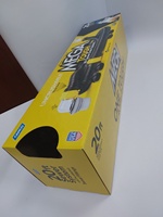 Cajas Rígidas de Cartón Corrugado Reciclable Personalizadas 2023, Exhibición con Logotipo de Supermercado, Grabado en Relieve, Laminación Mate, Recubrimiento UV