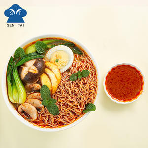 Sopa sin <span class=keywords><strong>gluten</strong></span> Tazas de fideos ramen instantáneos Sopa de ramen baja en sodio Fideos veganos instantáneos sin OGM - Product Image 4