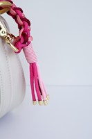 Lanière de téléphone portable en corde tressée en nylon fait à la main Paracord chaîne de sac à main et sangle de sac à bandoulière autres genres de lanières