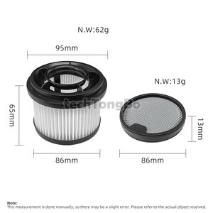 Kit de repuesto de filtro de esponja HEPA apto para <span class=keywords><strong>Dreame</strong></span> T10 <span class=keywords><strong>T20</strong></span> Pro T30 /<span class=keywords><strong>Dreame</strong></span> Z10 Station/ <span class=keywords><strong>Xiaomi</strong></span> G9 G10 accesorios de piezas de vacío - Product Image 6