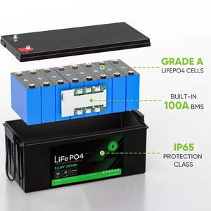 <b>12V</b> 100AH Portable Power Station Home Energy Storage Lithium Ion Solar <b>Battery</b> Manufactured 100AH <b>12v</b> 100ah Lithium Ion Solar Li - Product Image 2