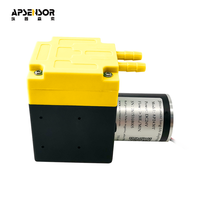 Pompe à air CC sans balais 24V 30L/min AP2430T pour échantillonnage de poussière Beta Ray, mini pompe à vide à diaphragme résistante aux hautes températures 95°C