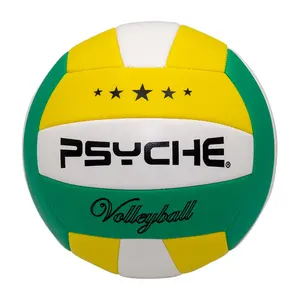 PSYCHE plaj voleybolu yeni tasarım makinesi dikişli PVC özel voleybol topu