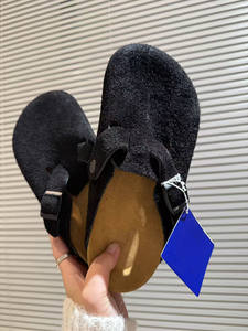 Birkenstocks Sandales simples en cuir de vachette de haute qualité avec semelles en liège Chaussures de marche pour la <span class=keywords><strong>plage</strong></span> en plein air à enfiler de qualité Fabricant direct - Product Image 6