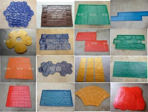 Molde de Goma GOINYON de Alta Calidad <span class=keywords><strong>para</strong></span> Estampado de Concreto con Patrón de Piedra, Tapete de Impresión Personalizado <span class=keywords><strong>para</strong></span> Estampado de Pisos y <span class=keywords><strong>Paredes</strong></span> - Product Image 5