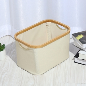 Home Storage 2022 Home Bedroom Bathroom Use Folding Storage Laundry Basket Storage Basket
