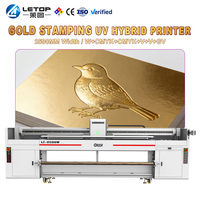 Impresora UV Híbrida de Inyección de Tinta de Gran Formato LETOP Factory 2500MM para PVC, Acrílico y Otros Materiales