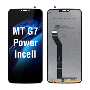 Écran LCD Incell pour Motorola <span class=keywords><strong>Moto</strong></span> <span class=keywords><strong>G7</strong></span> <span class=keywords><strong>Power</strong></span>, sans cadre, noir, remplacement de téléphone, réparation d'écrans LCD cassés, assemblage - Product Image 1