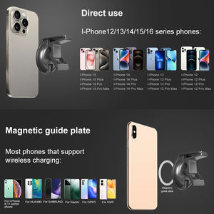 ODIER-Soporte <span class=keywords><strong>de</strong></span> teléfono magnético personalizado <span class=keywords><strong>para</strong></span> coche, <span class=keywords><strong>cargador</strong></span> inalámbrico <span class=keywords><strong>de</strong></span> carga rápida <span class=keywords><strong>de</strong></span> 15W <span class=keywords><strong>para</strong></span> 12/3/15 Pro Max, soporte <span class=keywords><strong>para</strong></span> teléfono móvil - Product Image 3