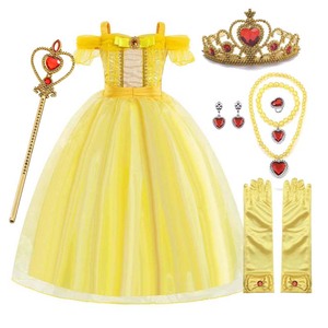 Abito da Festa per Bambine Principessa Fatina per Halloween e Compleanno DISP-007 - Product Image 2