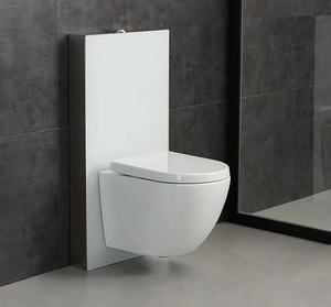Inodoro de Diseño Moderno Estilo Europeo con Tanque Oculto de Doble Descarga, de Pie, para Hoteles y Apartamentos - Product Image 5