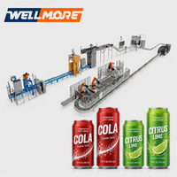 Ligne de mise en conserve automatique CSD 1000 CPM, machine de remplissage et de sertissage pour boissons gazeuses 12oz 16oz, usine isobare à haute carbonation