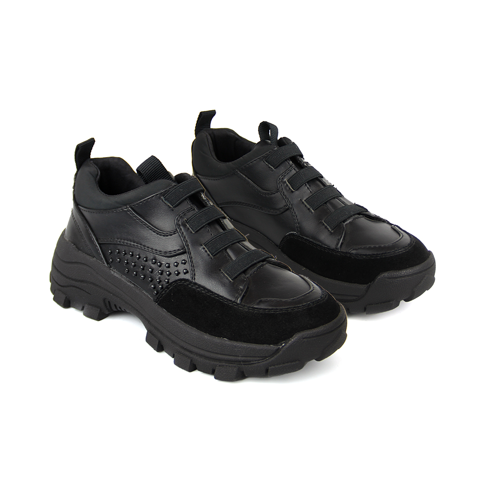 Winter Black Kids Men Superman Warm Walking Running Jogging Children's Sports Casual Leisure Shoes Sneakers for Boys