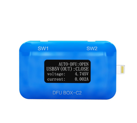JC DFU BOX C2 DCSD Cable for Mobile Phones DFU Restore & Reboot IOS ECID MODEL Reading Enter Purple Screen