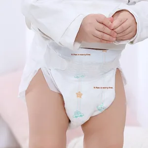 {Soldes Exceptionnelles} Couches-culottes imprimées en coton Yipian sans souci pour bébé, protection 3D anti-fuites, surface sèche, vente en gros directe usine - Product Image 4
