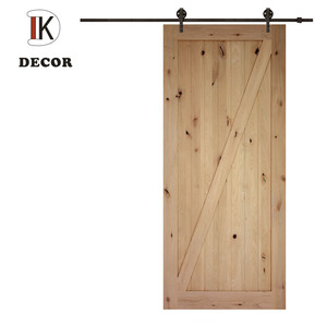 Haute Qualité style rustique simple conçu Knotty alder porte en bois design, intérieur <span class=keywords><strong>de</strong></span> chambre à coucher en bois <span class=keywords><strong>de</strong></span> porte <span class=keywords><strong>de</strong></span> grange - Product Image 2