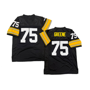 Maglia da rugby da uomo in stile vintage cucita Joey Porter Jack Lambert Jack Ham Dermontti Dawson Antonio Brown S-3XL Spedizione veloce - Product Image 3