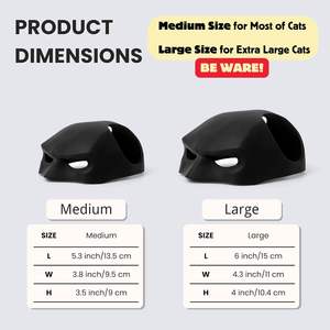 Masque de chauve-souris moderne Petop pour chat, costume d'Halloween, déguisement de super-<span class=keywords><strong>héros</strong></span>, robes en nylon pour chats et chatons, décoration de fête, noir, photo - Product Image 3