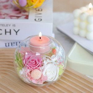 2026 Tren Baru Lilin Aroma Lilin Lebah Buatan Tangan Terlaris Mawar Awet Ramah Lingkungan Tidak Beracun Dekorasi Rumah Romantis Diwali - Product Image 5
