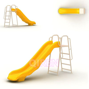 Hotsales trẻ em sân chơi đơn đôi trượt nhựa trượt ngoài trời thiết bị sân chơi hồ bơi lớn trượt - Product Image 4