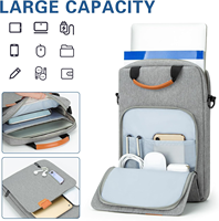Sac à dos léger et durable pour ordinateur portable Housse en polyester imperméable de style simple pour ordinateur