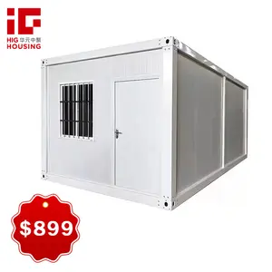 Giá rẻ Modular xách tay đúc sẵn nhà sống container nhà với ánh sáng Kết Cấu Thép khung