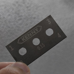 Kendy OEM ODM lame de tungstène trois trous double bord 3 trous lames de couteau - Product Image 2