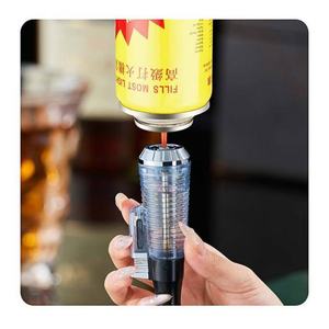 Briquet torche miniature transparent, <span class=keywords><strong>rechargeable</strong></span> au <span class=keywords><strong>gaz</strong></span> butane, coupe-vent avec réservoir de <span class=keywords><strong>gaz</strong></span> visible, flamme réglable pour barbecue et cuisine - Product Image 5