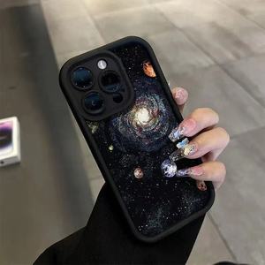 Vũ Trụ <span class=keywords><strong>Galaxy</strong></span> In Thang Ống Kính Phong Cách Chống Sốc TPU Điện Thoại Di Động Bìa Trường Hợp Đối Với iPhone 7 8 X XR XS 11 12 13 14 15 16 17 Pro Max - Product Image 6