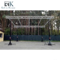 Supports d'éclairage en aluminium, supports de levage robustes, supports à manivelle de grande capacité