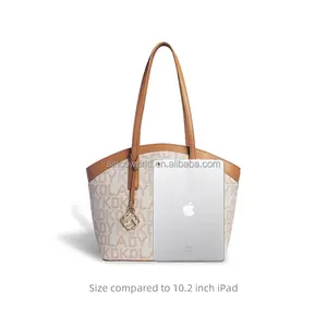 recycled custom women's leather luxury women tote bags ladies handbags