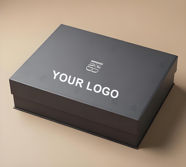 Customized High-end Hard Laptop Gift Box with Hot Stamping logo | Embossed Computer Packaging Box Wholesale