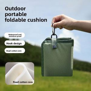 Outdoor Foldable Waterproof Thickened Oxford Cloth Portable <b>Cushion</b> Picnic Mat Camping Lawn Waterproof Pad with Storage Bag - Product Image 5