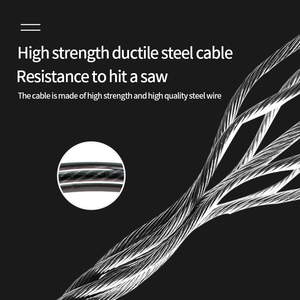 Sistema <span class=keywords><strong>de</strong></span> Bloqueo <span class=keywords><strong>de</strong></span> Cable para Bicicleta <span class=keywords><strong>de</strong></span> Primera Calidad con Mecanismo <span class=keywords><strong>de</strong></span> Bloqueo Antirrobo <span class=keywords><strong>de</strong></span> Doble Capa y Montaje Universal en Manillar y Tija <span class=keywords><strong>de</strong></span> Sillín - Product Image 2