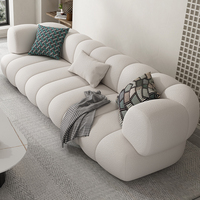 Petit Canapé Familial Moderne et Tendance pour Salon, en Velours Agneau, Canapé Deux Places Style Tendance pour Magasin de Vêtements et Salon de Beauté