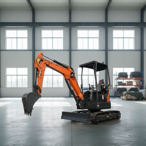 รถขุดขนาดเล็ก 3.5 ตัน แบบตีนตะขาบ พร้อมห้องโดยสาร บุ้งกี๋ไฮดรอลิก สำหรับงานก่อสร้างบ้าน งานดินดิบ และโครงการต่างๆ ที่สามารถปรับแต่งได้ - Product Image 1