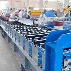 스마트 제어 XN 골판지 지붕 시트 만들기 기계 내구성 강철 지붕 제조 기계 - Product Image 2