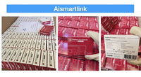 Aismartlink Module de caméra panoramique-inclinable omnidirectionnel à couple élevé à 360 ° et à 2 axes, piloté par la caméra de bus série PTZ